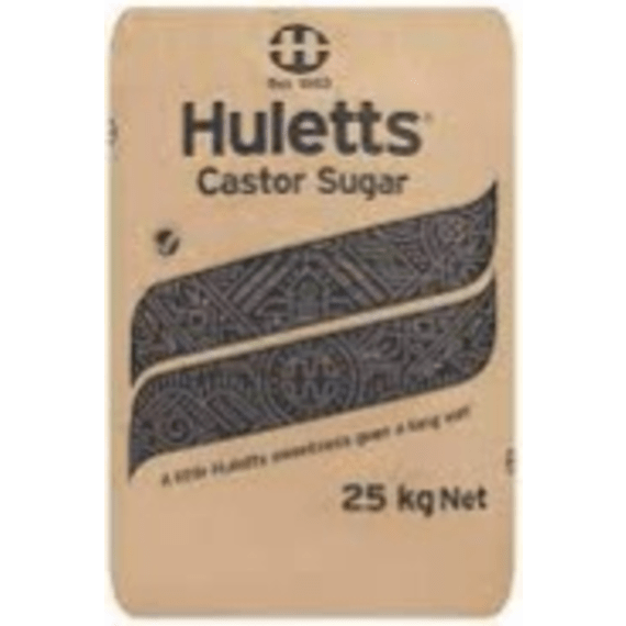 hulletts castor sugar 25kg picture 1