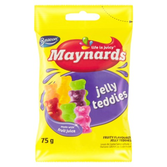 beacon maynards e jelly mini teddie 75g picture 1