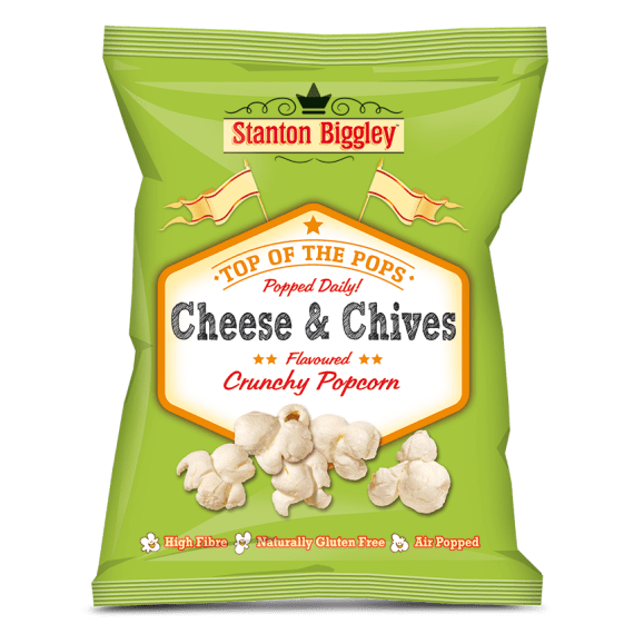 stanton biggley popcorn cheese chives 90g picture 1