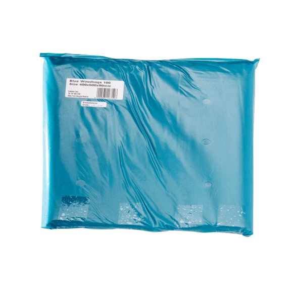 amec blue wood bag 400 x 600 90mic 100 pack picture 1