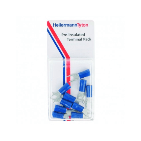 hellermann ring terminal red 4mm 10pc picture 1