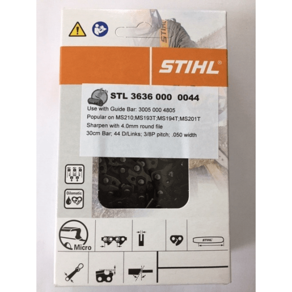 stihl 3 8 picco micro chainsaw chain 22 cutter 2 picture 1