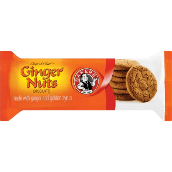 bakers ginger nuts 200g picture 1