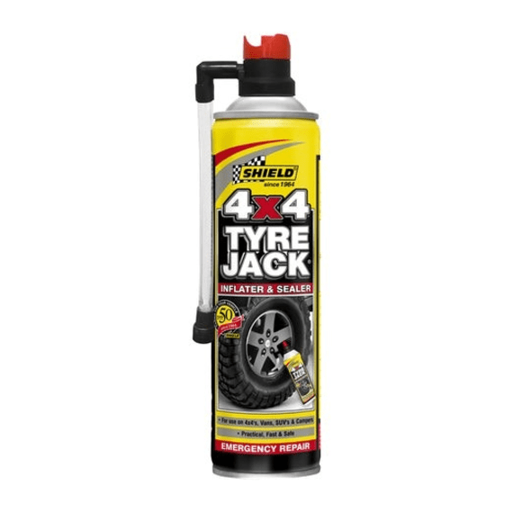 shield 4x4 tyre jack inflator sealer 500ml picture 1