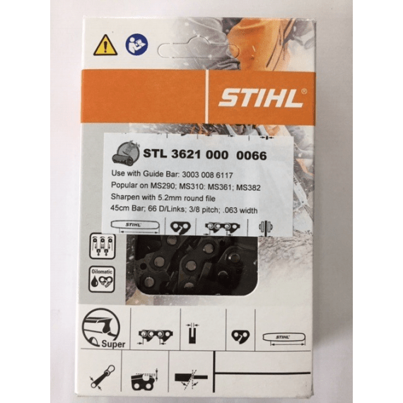 stihl 3 8 chainsaw chain 33 cutter picture 1