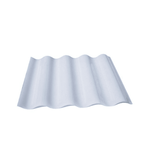 roof sheet polycarb corrugated opal white 1mm picture 1