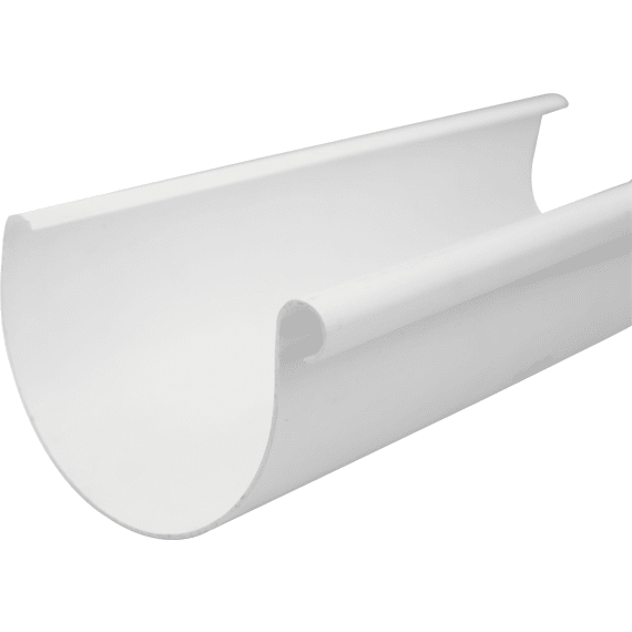 uni pvc gutter half round 3 0m picture 1