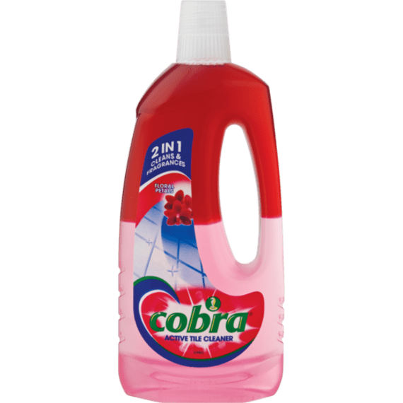 cobra 2in1 floral petals active tile cleaner 750ml picture 1