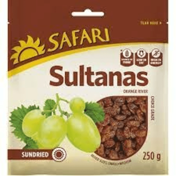 safari oranje rivier sultanas 250g picture 1