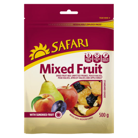 safari bakers mix dried fruit 500g picture 1