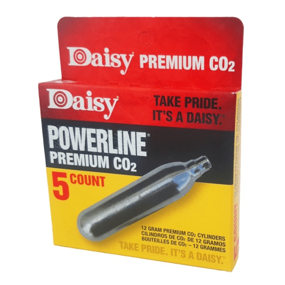 daisy powerline premium 12g co2 cylinders 5 count picture 1