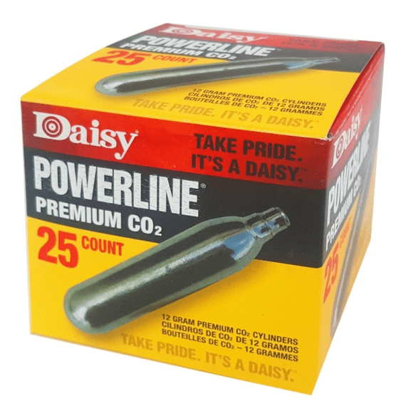 daisy powerline premium 12g co2 cylinders 25 count picture 1