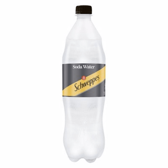 schweppes soda water pet 1l picture 1