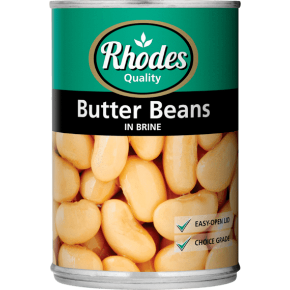 rhodes butter beans 410g picture 1