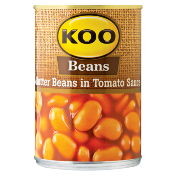 koo butter beans in tomato sauce 420g picture 1