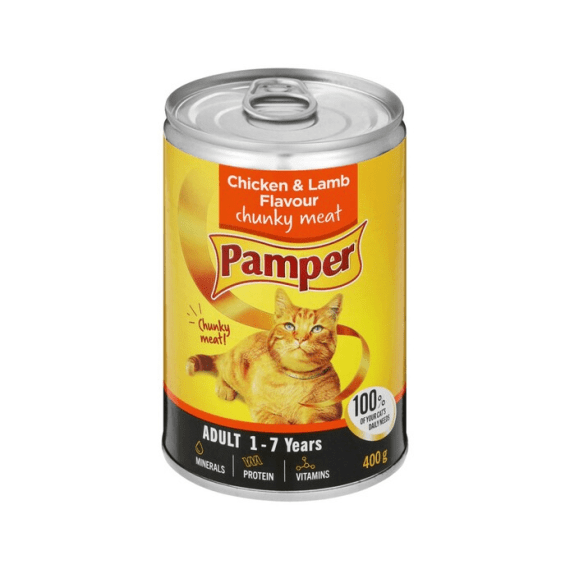 pamper chicken lamb 400g picture 1