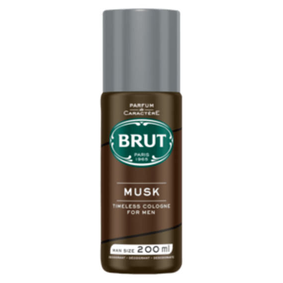 brut deo musk 200ml picture 1