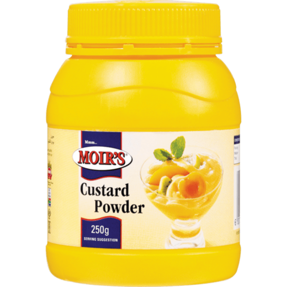 moirs custard powder vanilla 250g picture 1