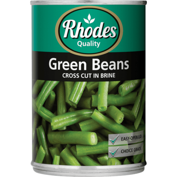 rhodes green beans in brine 410g picture 1
