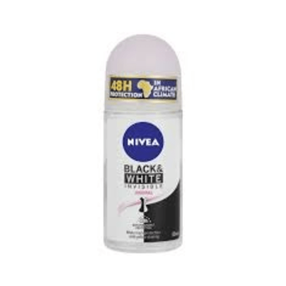 nivea roll on blk wht clear fem 50ml picture 1