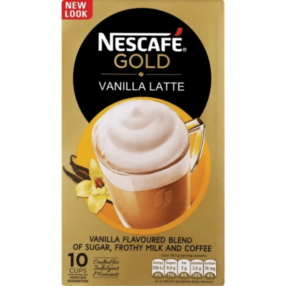 nescafe vanilla latte 10 s picture 1