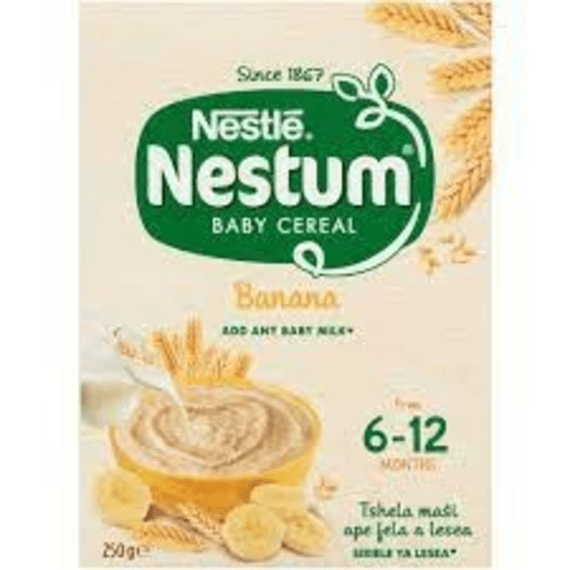 nestle nestum cereal banana stage 1 250g picture 1