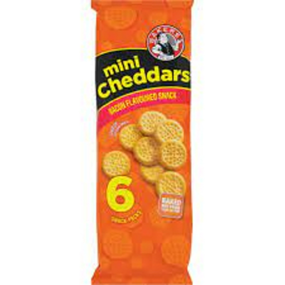 bakers mini cheddars bacon 6 s picture 1