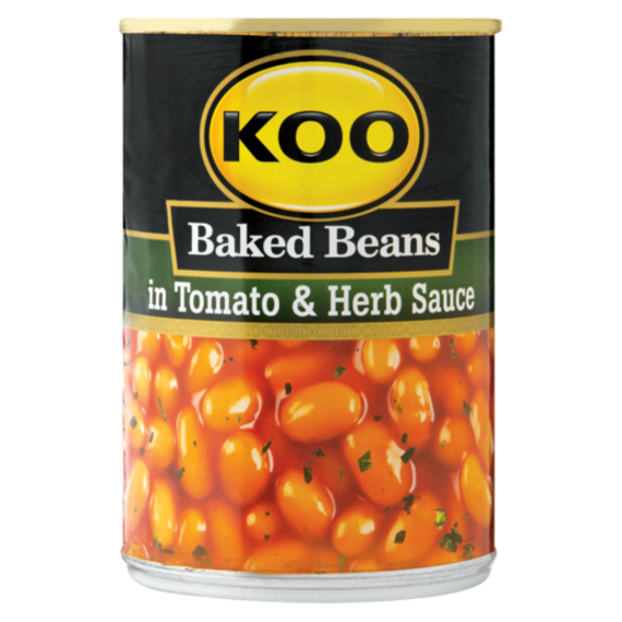 koo beans in tomato herb sauce 410g picture 1