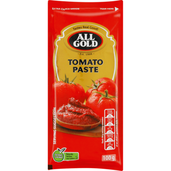 all gold tomato paste original 100g picture 1