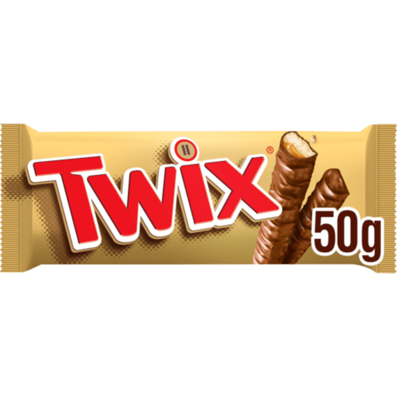 twix classic chocolate bar 50g picture 1