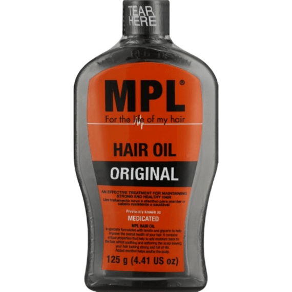 mpl hair oil medicated 125g picture 1