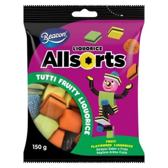 beacon liquorice allsorts tutti frt 150g picture 1