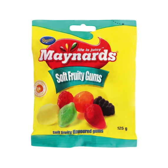 beacon maynards soft fruity gums 125g picture 1