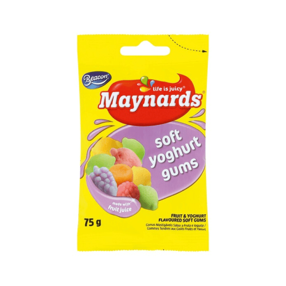 Beacon Maynards Fruity Joghurt Gums 75g Agrimark