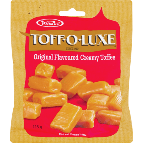 beacon wilsons toff o luxe toffee 125g picture 1