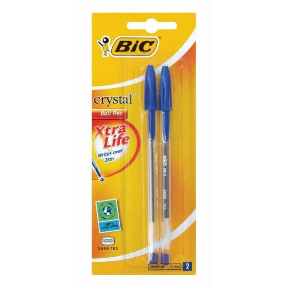 bic crystal med 2 up blue 2 s picture 1