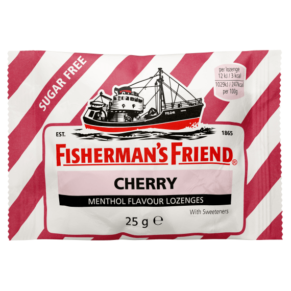 fishermans friend sfree cherry w r 25g picture 1