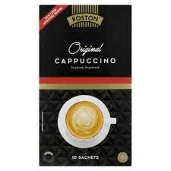 Boston Cappuccino Sachet 10's Agrimark