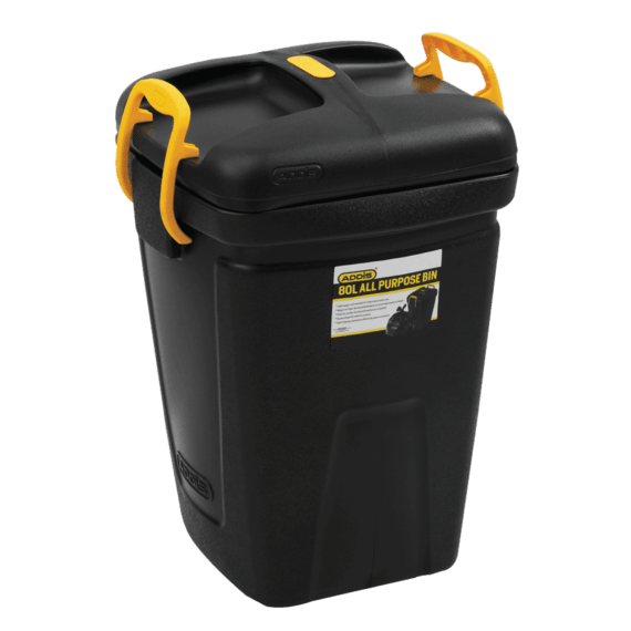 addis all purpose bin with lid 80lt picture 1