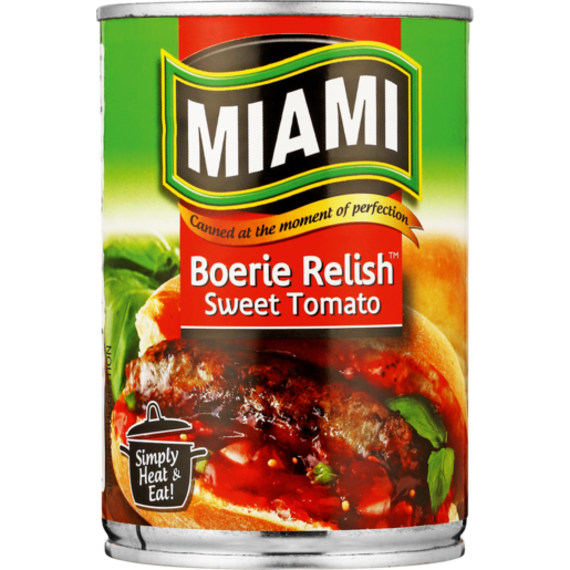Miami Boerie Relish 450g | Agrimark