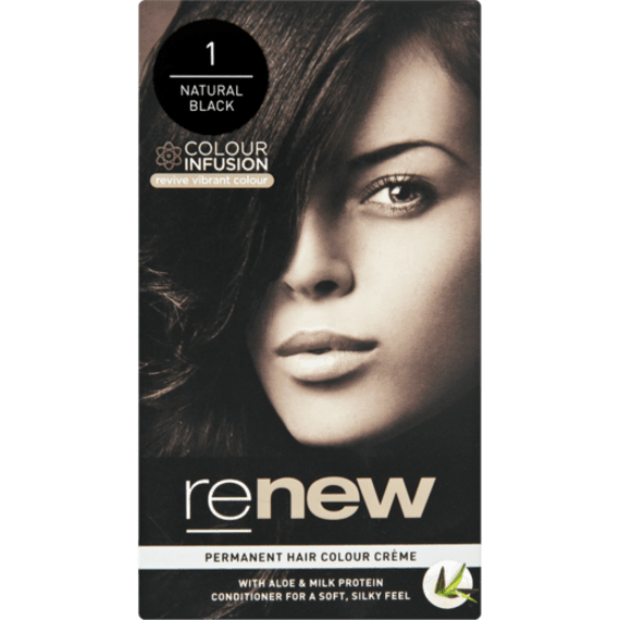 renew perm h col natural black 50ml picture 1