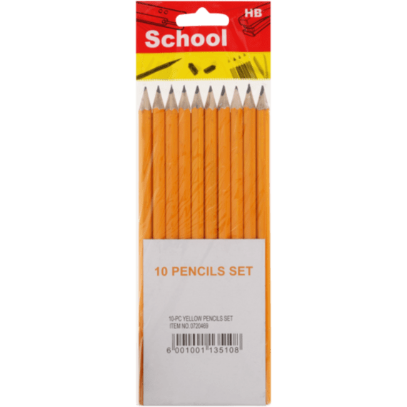 pencil hb school yell 10pk picture 1