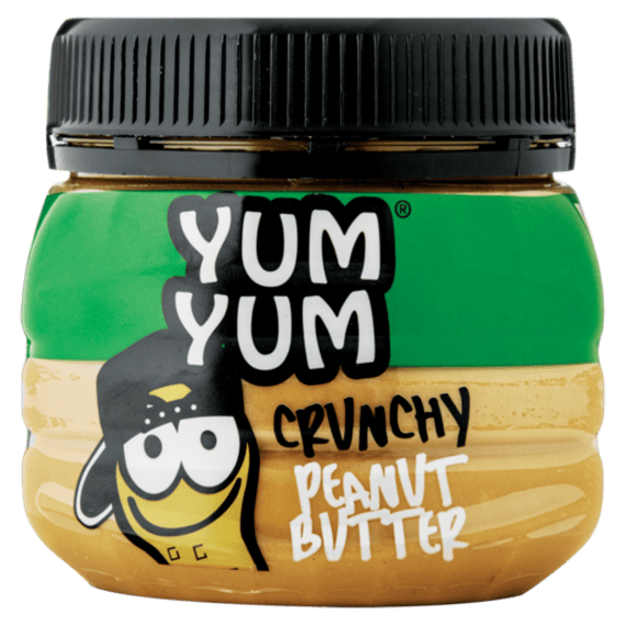 yum yum peanut butter crunchy 250g picture 1