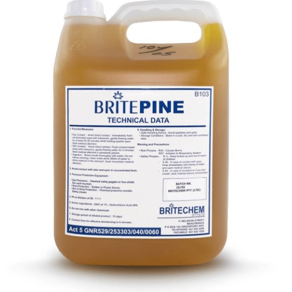 britechem deep cleaner pine 5l picture 2