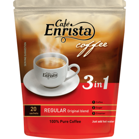 cafe enrista coffee regular 3in1 500g picture 1