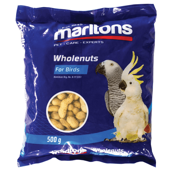 marltons bird food wholenuts 500g picture 1