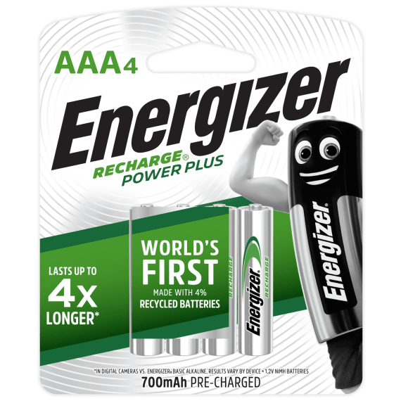 energizer recharge power plus aaa 4 pack picture 1