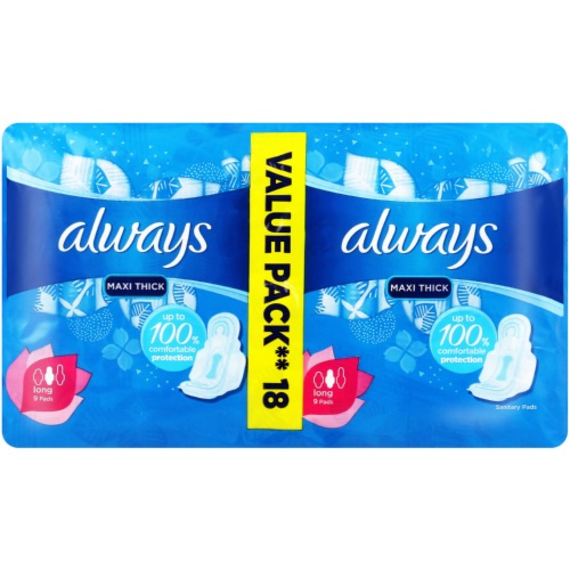 always pads maxi super plus duo 18 s picture 1