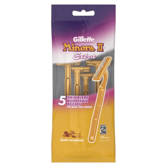 gillette razor disposables minora 5 s picture 1