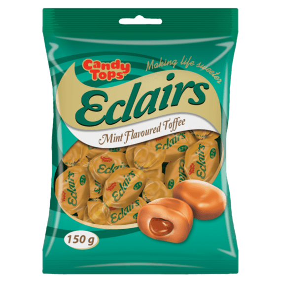 candy tops eclairs choc mint 150g picture 1